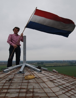 Vlag hoogste punt